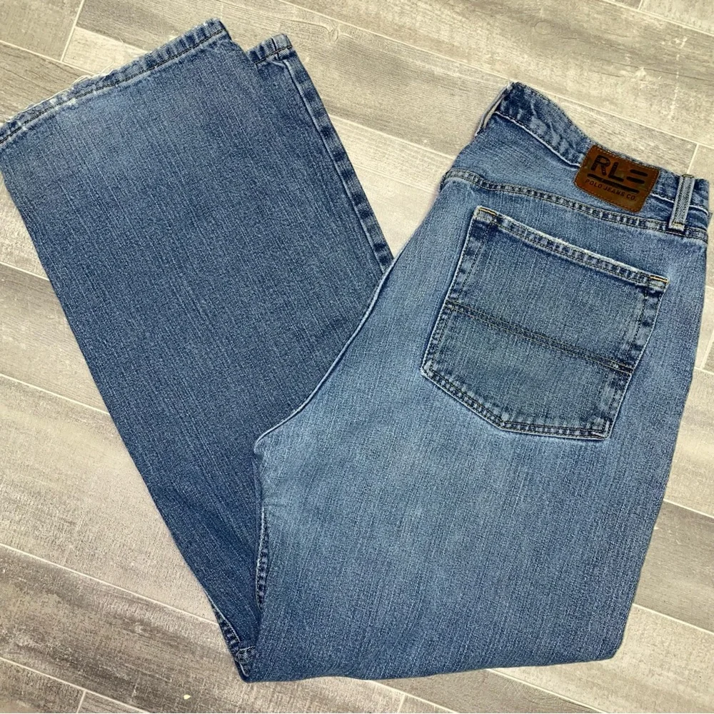 VTG Ralph Lauren Polo Jeans Co RL Woodrow Baggy Wide Leg Mens 38x32 Y2K Skater_8